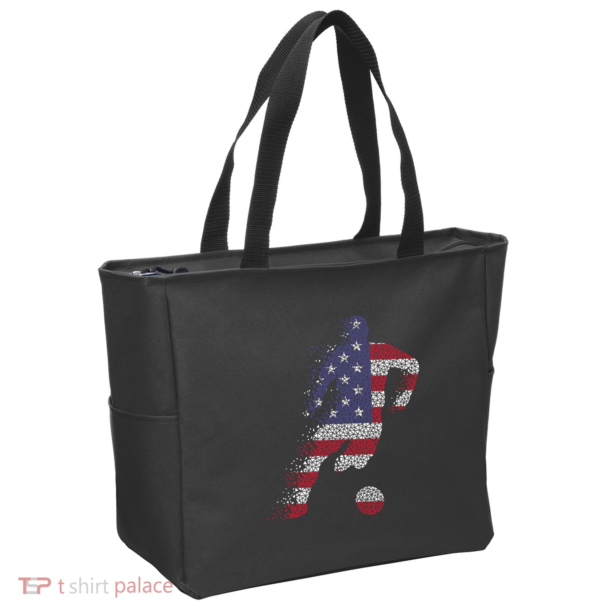 USA Jersey Soccer Tote Bag