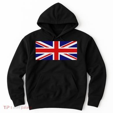 Union Jack Uk Flag Hoodie