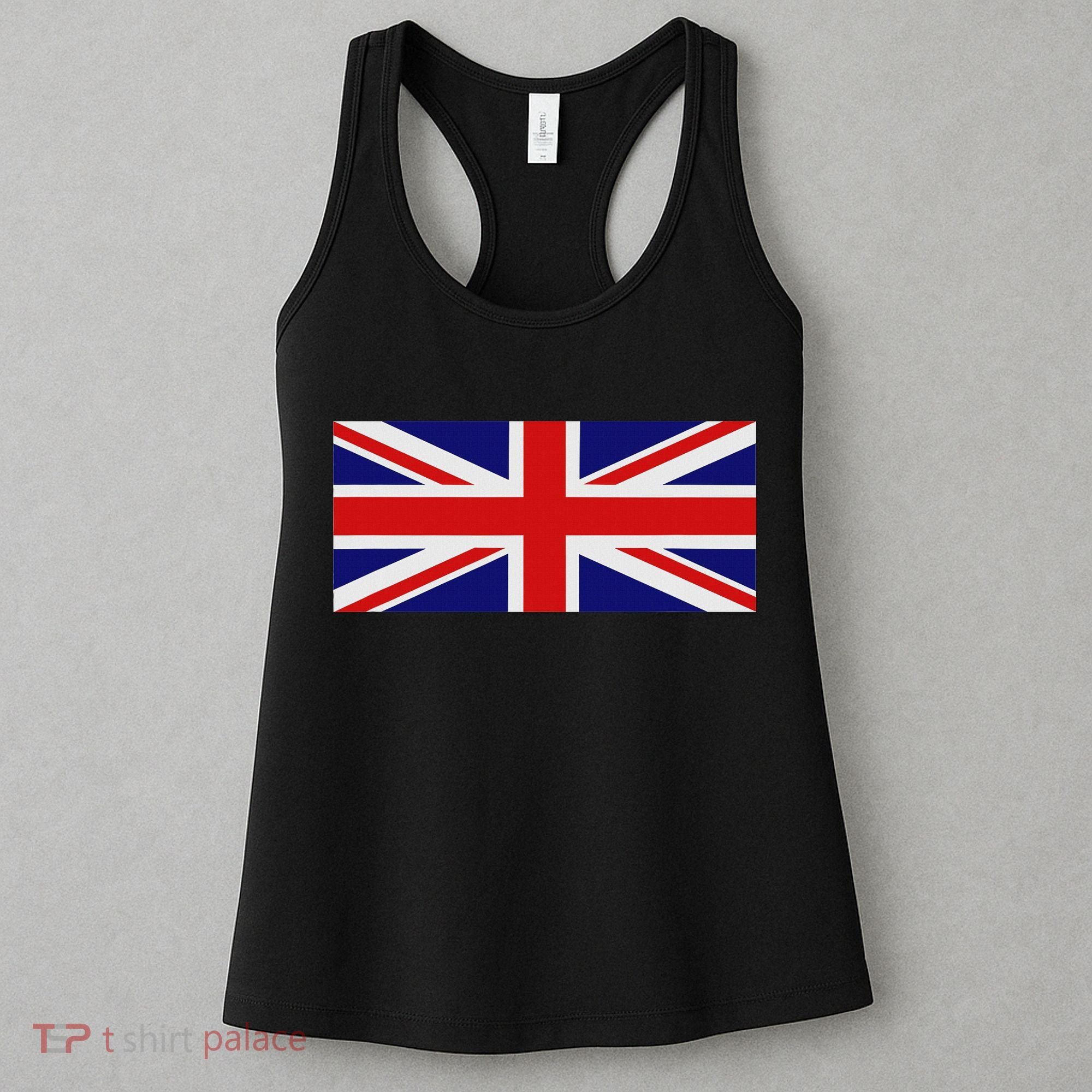 Union Jack Uk Flag Women's Tank Top