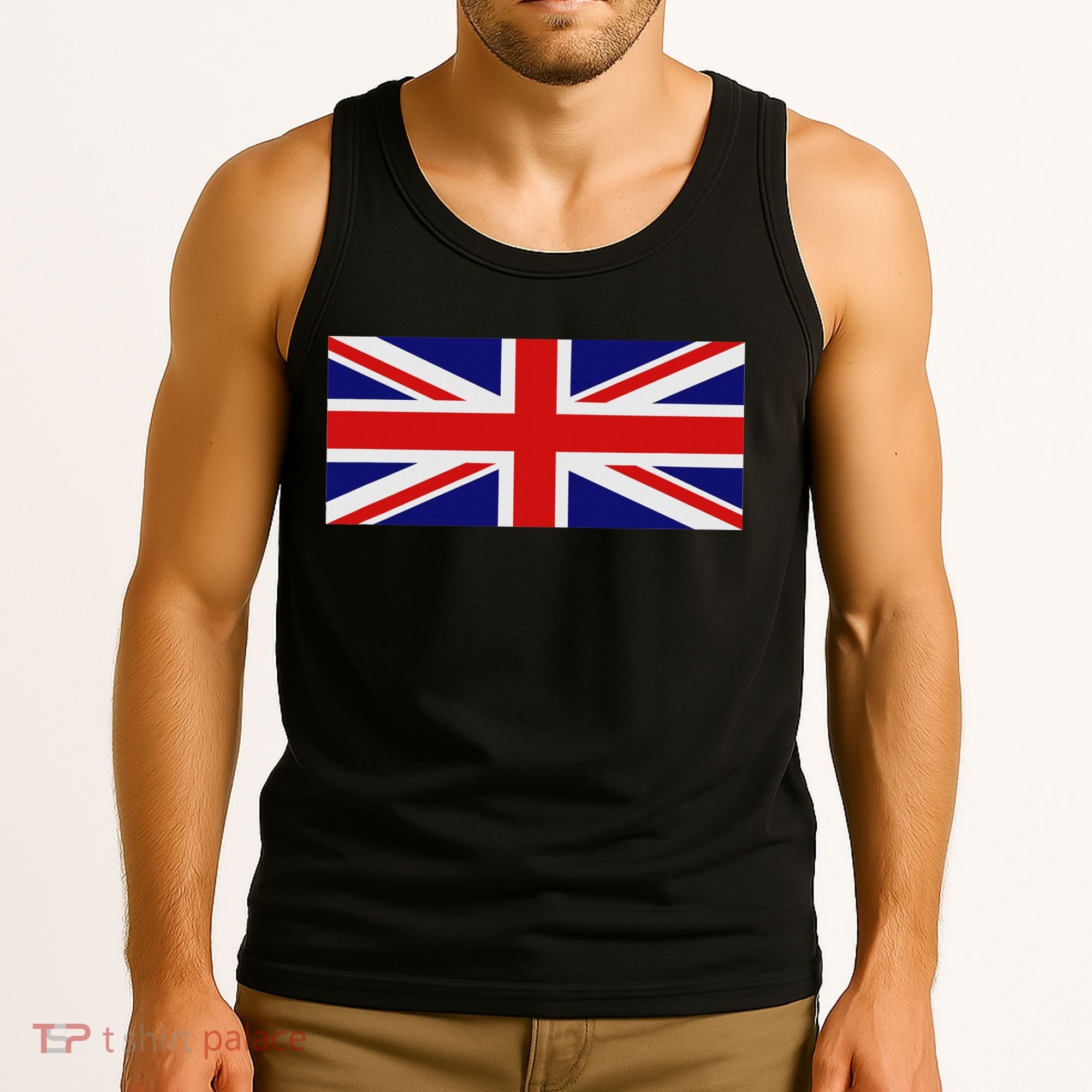 Union Jack Uk Flag Tank Top