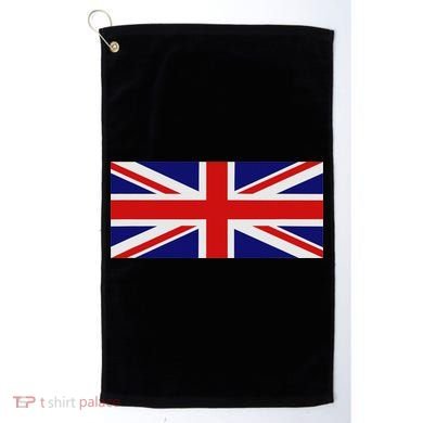 Union Jack Uk Flag Golf Towel