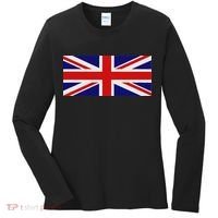 Union Jack Uk Flag Women's Long Sleeve Shirt thumb 0
