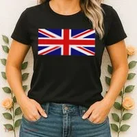 Union Jack Uk Flag Women's T-Shirt thumb 2