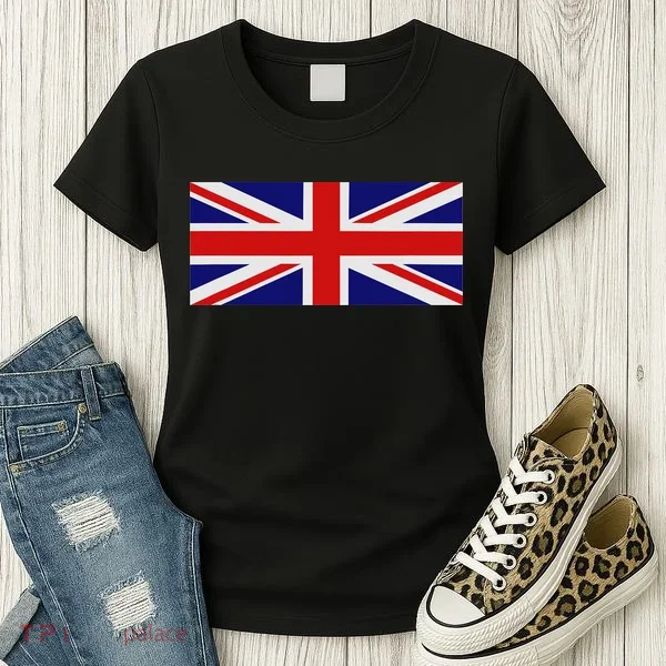 Union Jack Uk Flag Women's T-Shirt