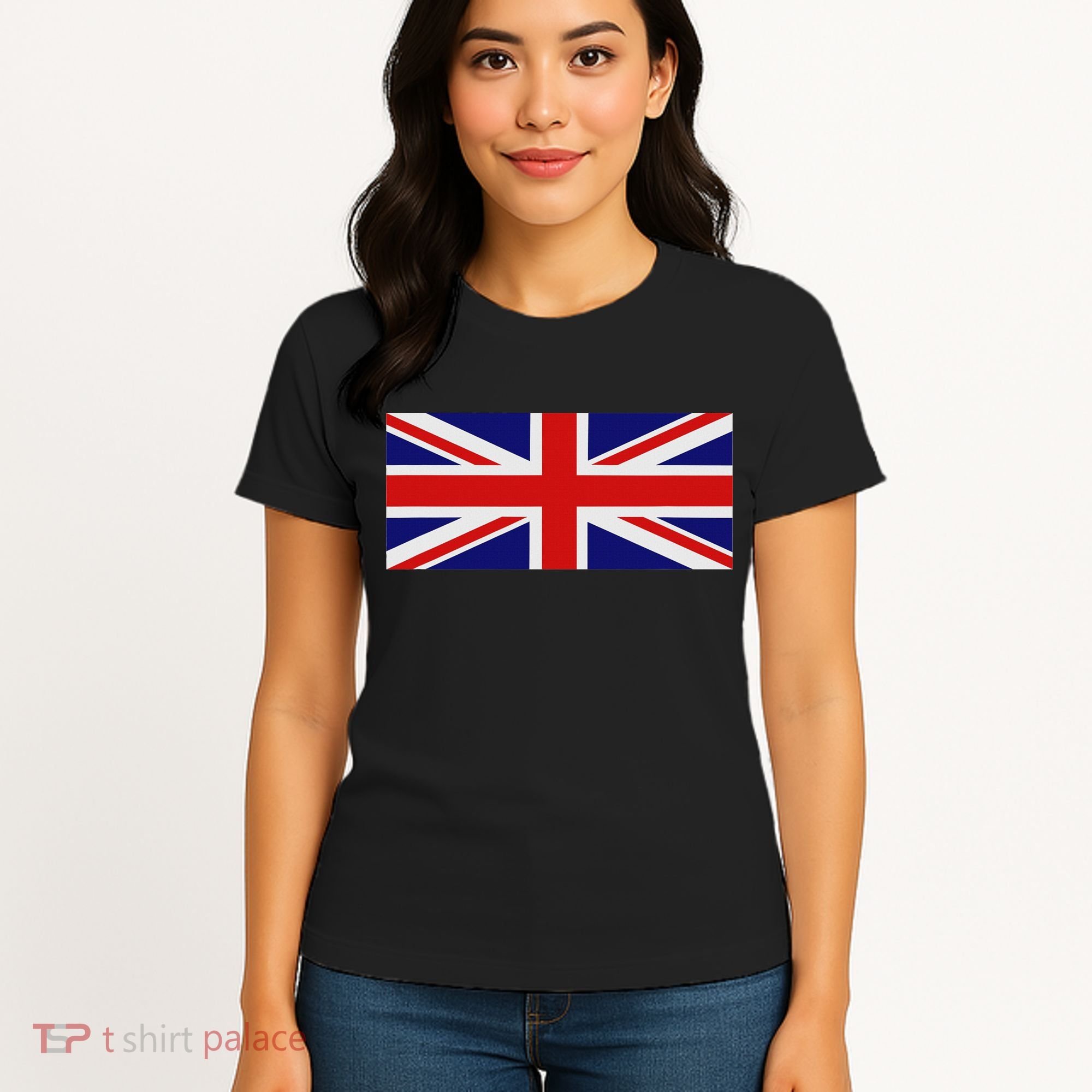 Union Jack Uk Flag Women's T-Shirt