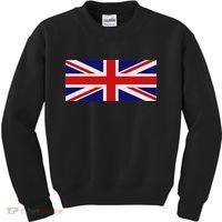 Union Jack Uk Flag Kids Sweatshirt thumb 0
