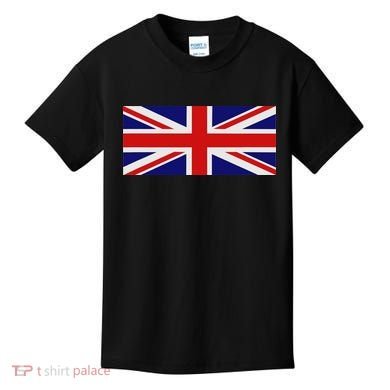 Union Jack Uk Flag Kids T-Shirt