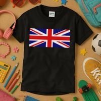 Union Jack Uk Flag Kids T-Shirt thumb 3