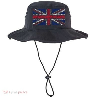 Union Jack With City Called Word Art Gift Bucket Hat