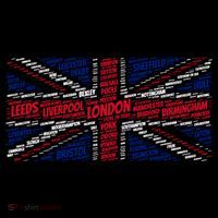 Union Jack With City Called Word Art Gift Coffee Mug thumb 5