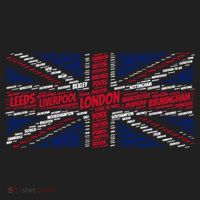 Union Jack With City Called Word Art Gift Hat thumb 2