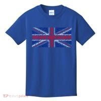 Union Jack With City Called Word Art Gift Kids T-Shirt thumb 0