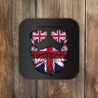 United Kingdom Beard Flag Coaster thumb 0