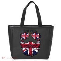 United Kingdom Beard Flag Tote Bag thumb 0