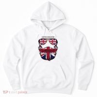 United Kingdom Beard Flag Hoodie thumb 0