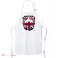 United Kingdom Beard Flag Apron thumb 0