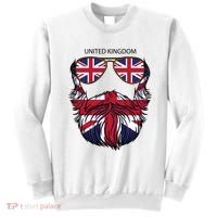 United Kingdom Beard Flag Sweatshirt thumb 0