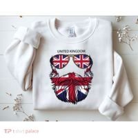 United Kingdom Beard Flag Sweatshirt thumb 2