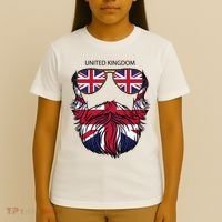 United Kingdom Beard Flag T-Shirt thumb 4
