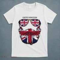 United Kingdom Beard Flag T-Shirt thumb 5