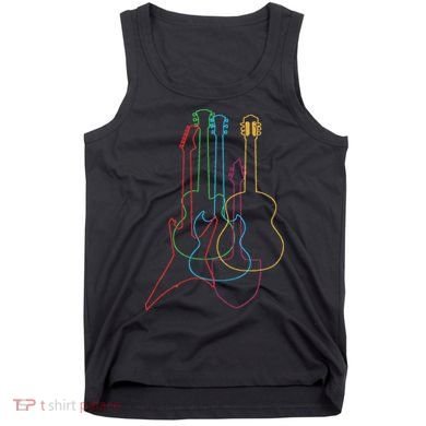 Uab Kidkis Colored Guitars Electric Acoustic  Tank Top