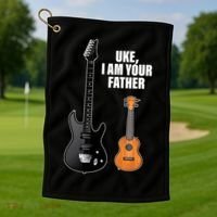Uke I Am Your Father Golf Towel thumb 1