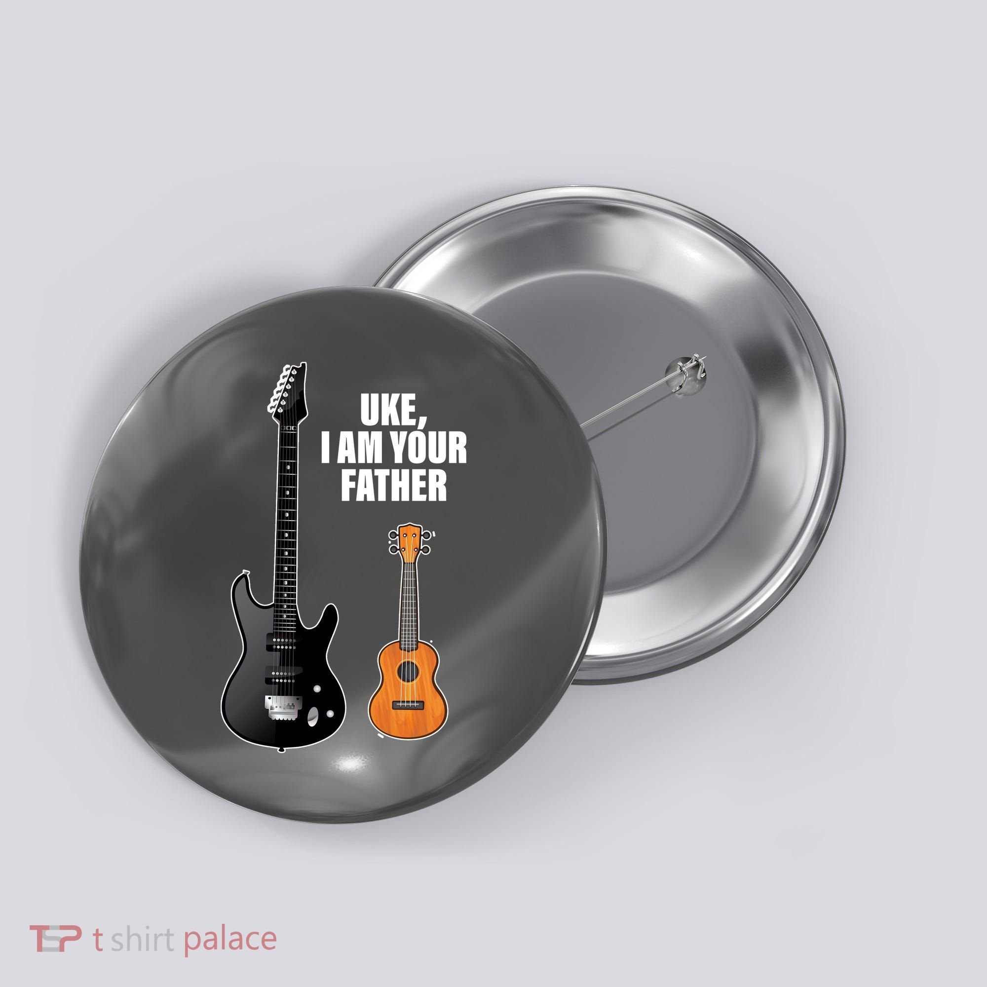 Uke I Am Your Father Button