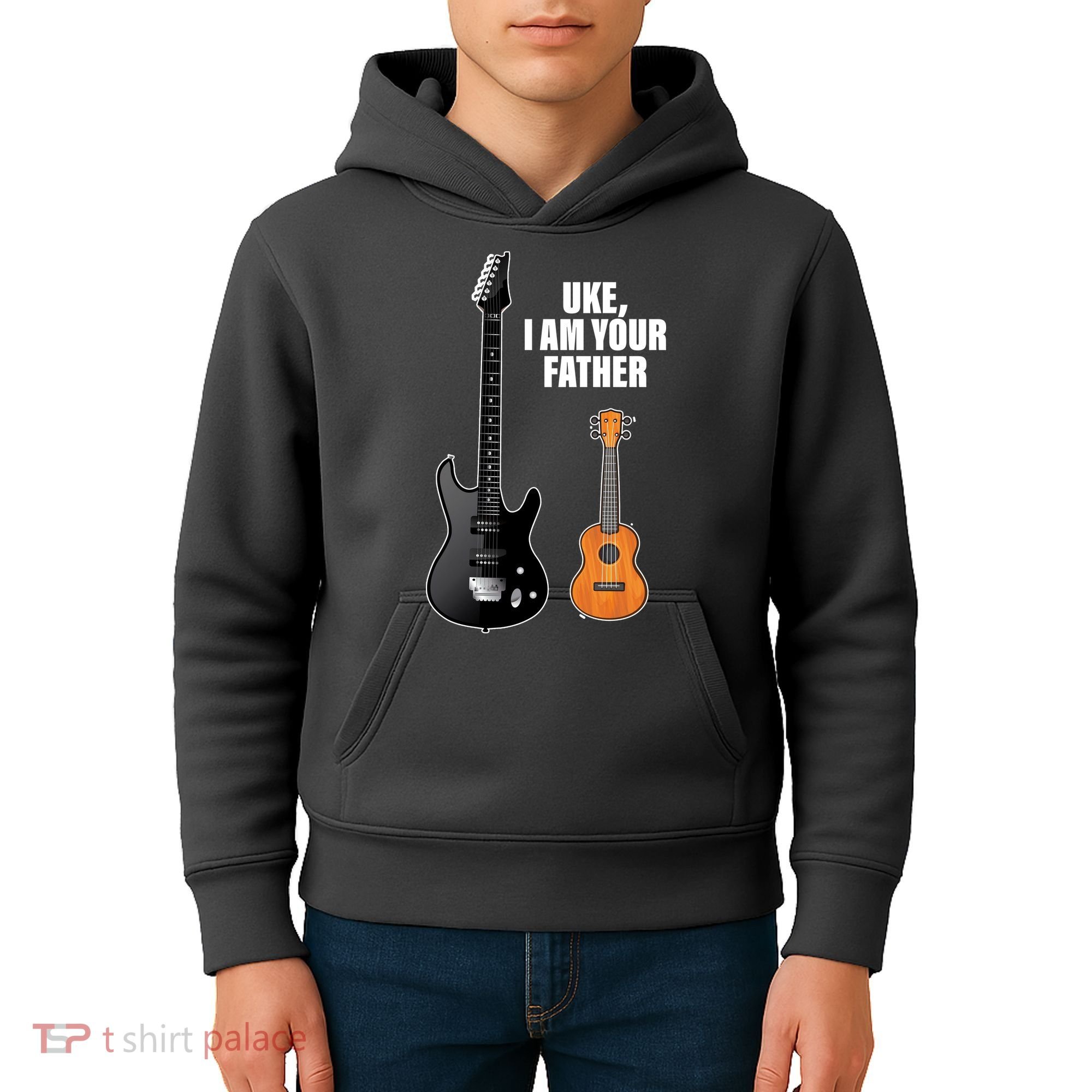 Uke I Am Your Father Kids Hoodie