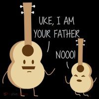 Uke I Am Your Father Ukulele Guitar Backpack thumb 2