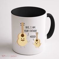 Uke I Am Your Father Ukulele Guitar Coffee Mug thumb 1