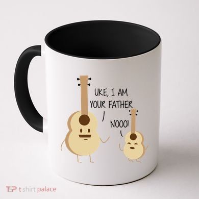 Uke I Am Your Father Ukulele Guitar Coffee Mug
