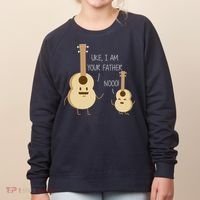 Uke I Am Your Father Ukulele Guitar Women's Sweatshirt thumb 0