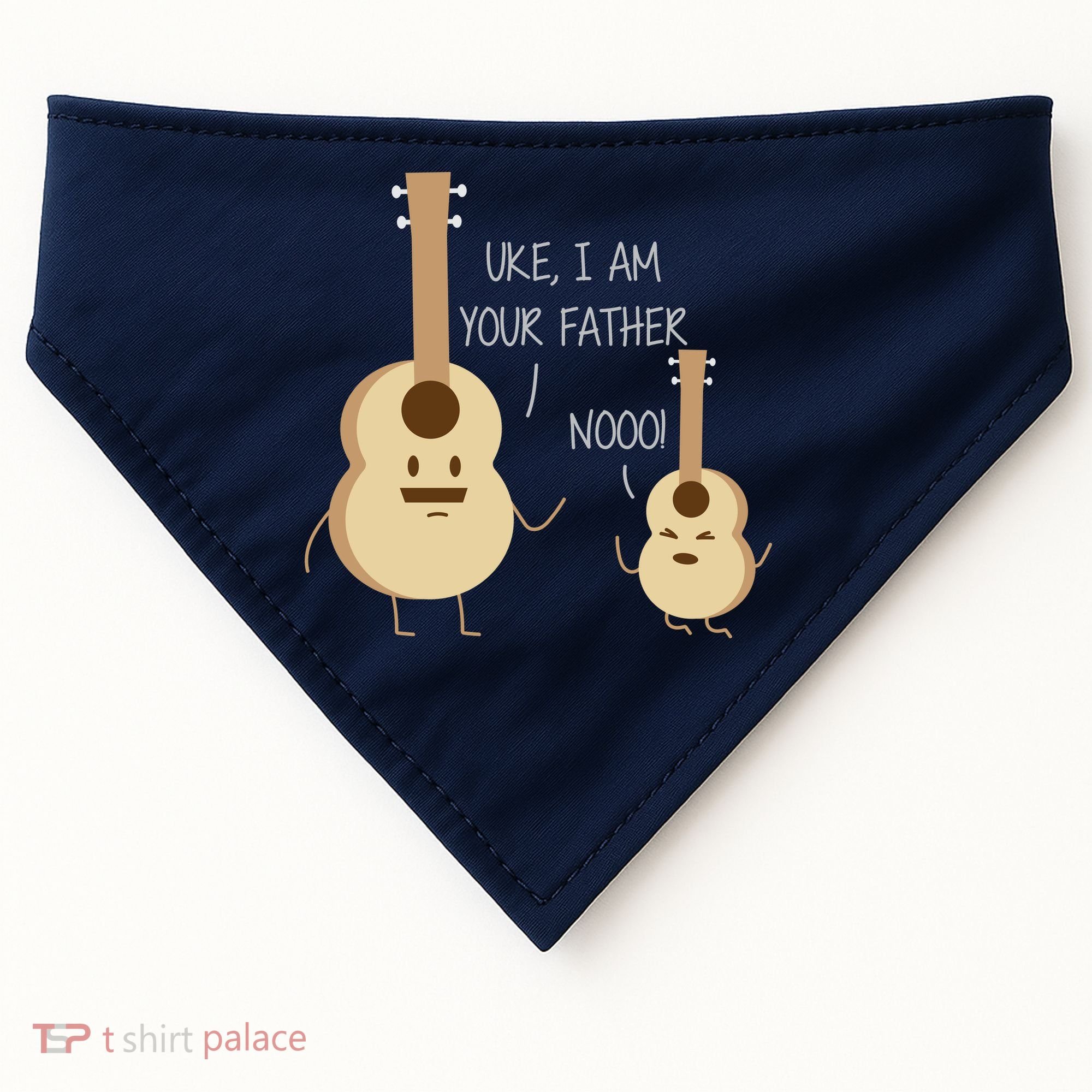 Uke I Am Your Father Ukulele Guitar USA-Made Doggie Bandana