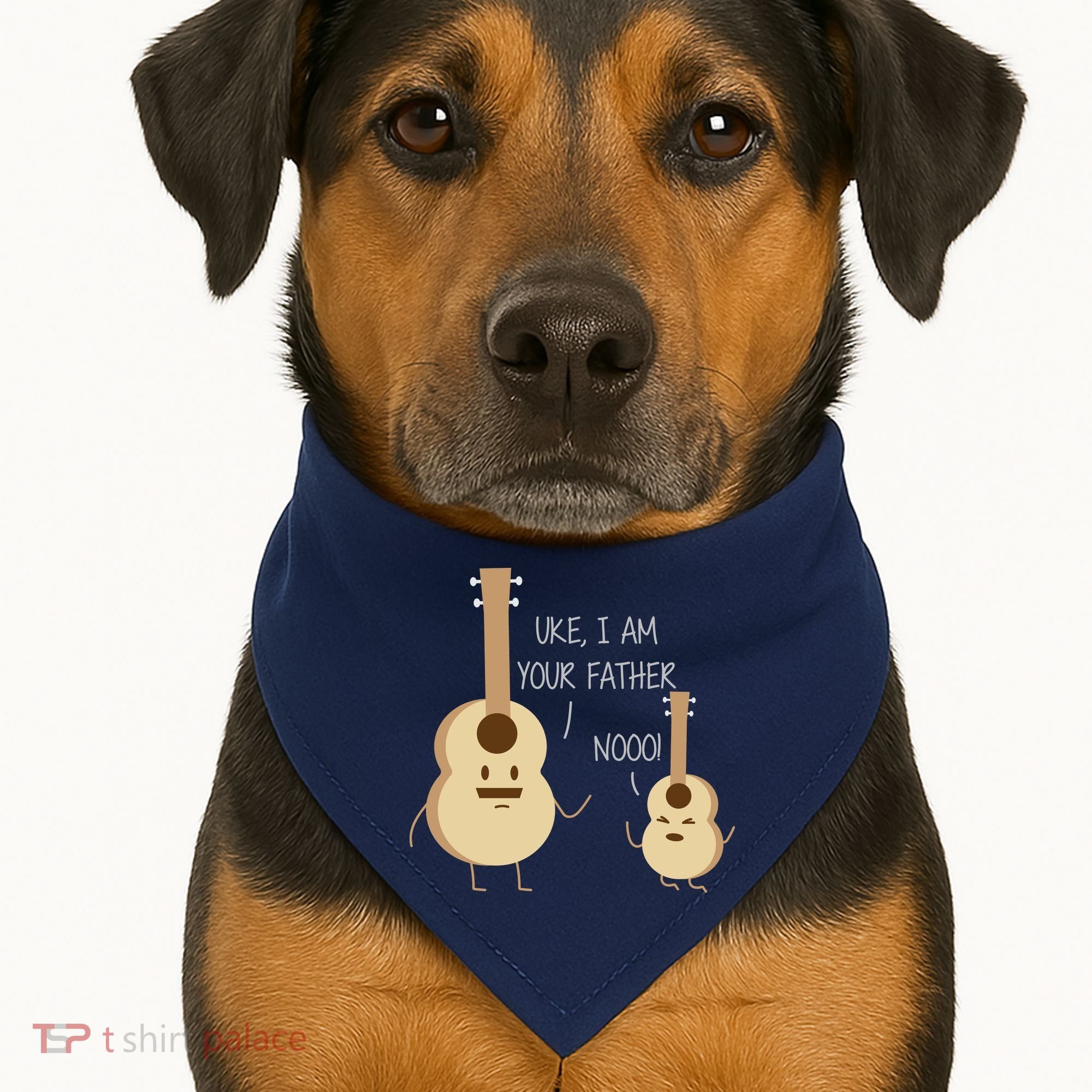 Uke I Am Your Father Ukulele Guitar USA-Made Doggie Bandana