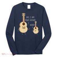 Uke I Am Your Father Ukulele Guitar Long Sleeve Shirt thumb 0
