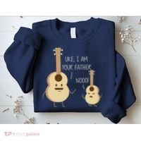 Uke I Am Your Father Ukulele Guitar Sweatshirt thumb 2