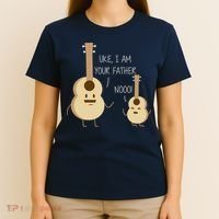Uke I Am Your Father Ukulele Guitar T-Shirt thumb 4