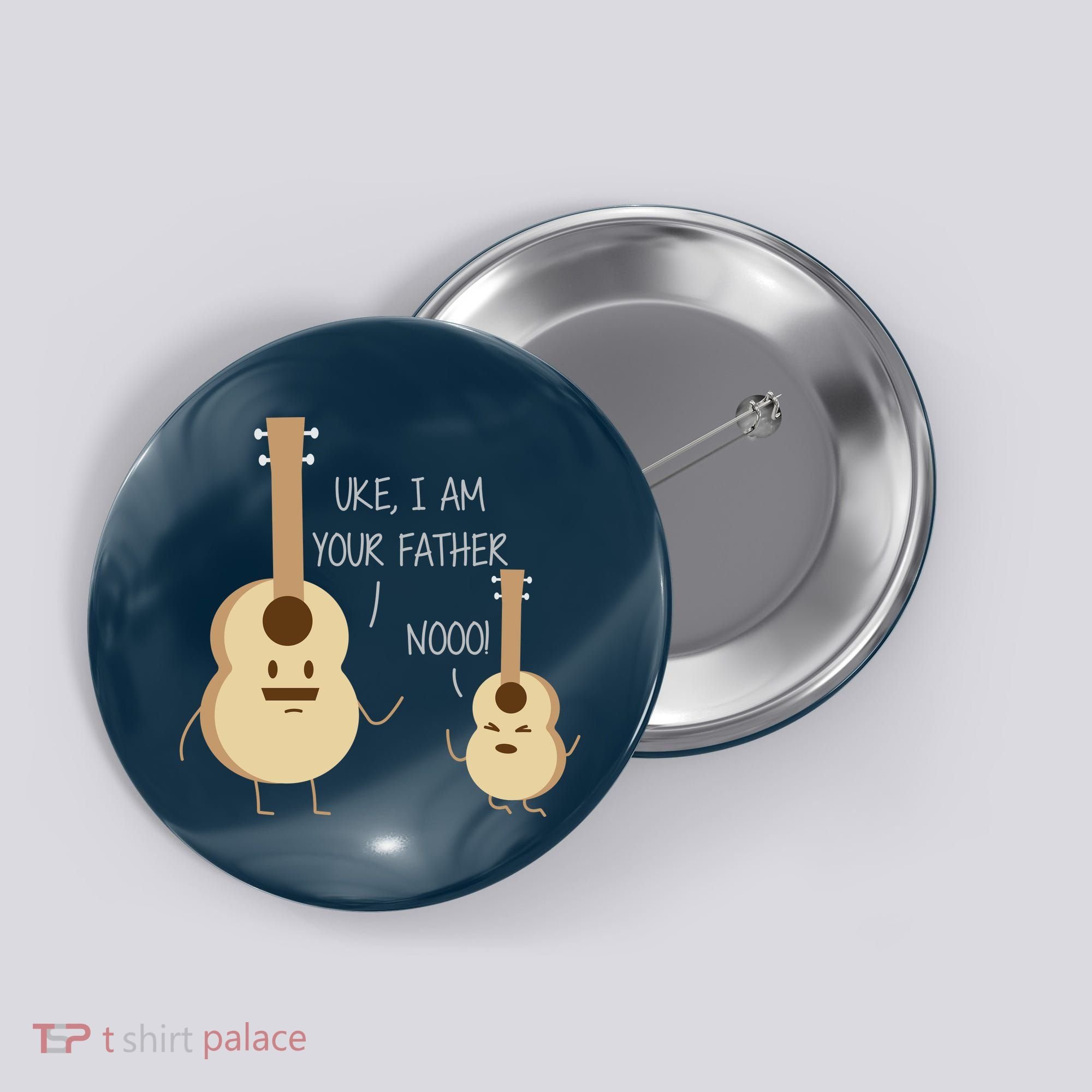 Uke I Am Your Father Ukulele Guitar Button