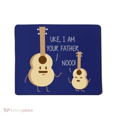 Uke I Am Your Father Ukulele Guitar Mousepad