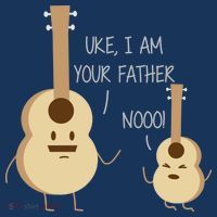 Uke I Am Your Father Ukulele Guitar Tank Top thumb 6