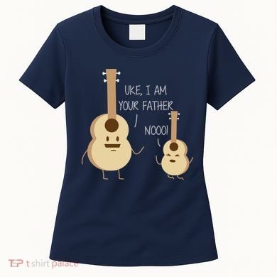 Uke I Am Your Father Ukulele Guitar Women's T-Shirt