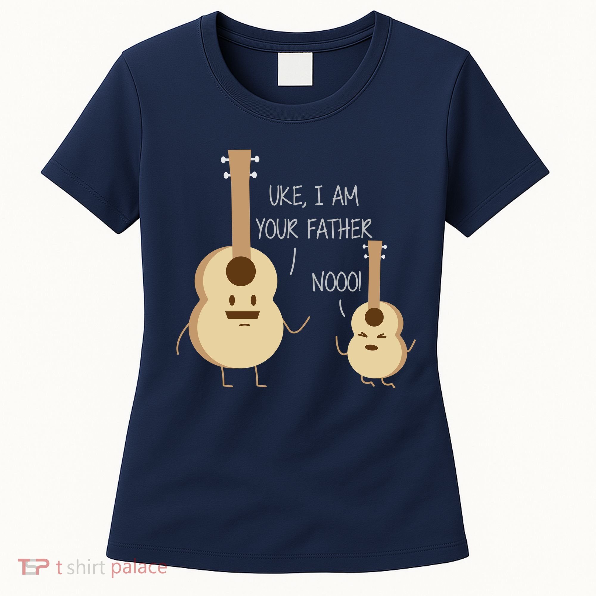 Uke I Am Your Father Ukulele Guitar Women's T-Shirt