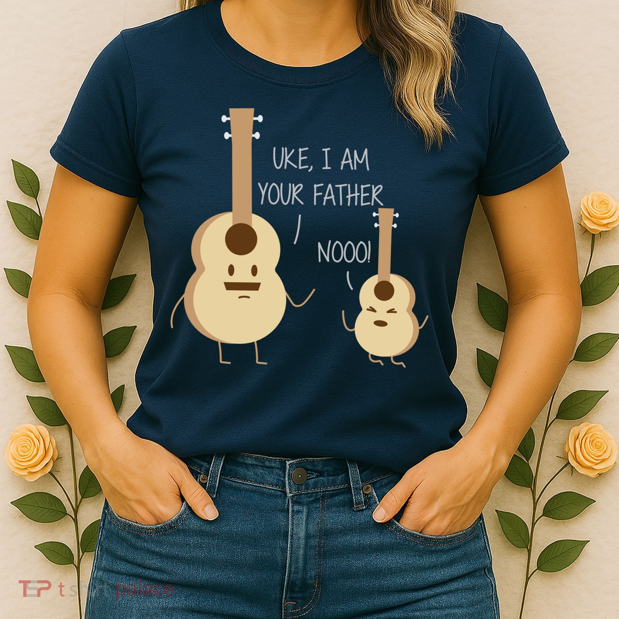 Uke I Am Your Father Ukulele Guitar Women's T-Shirt