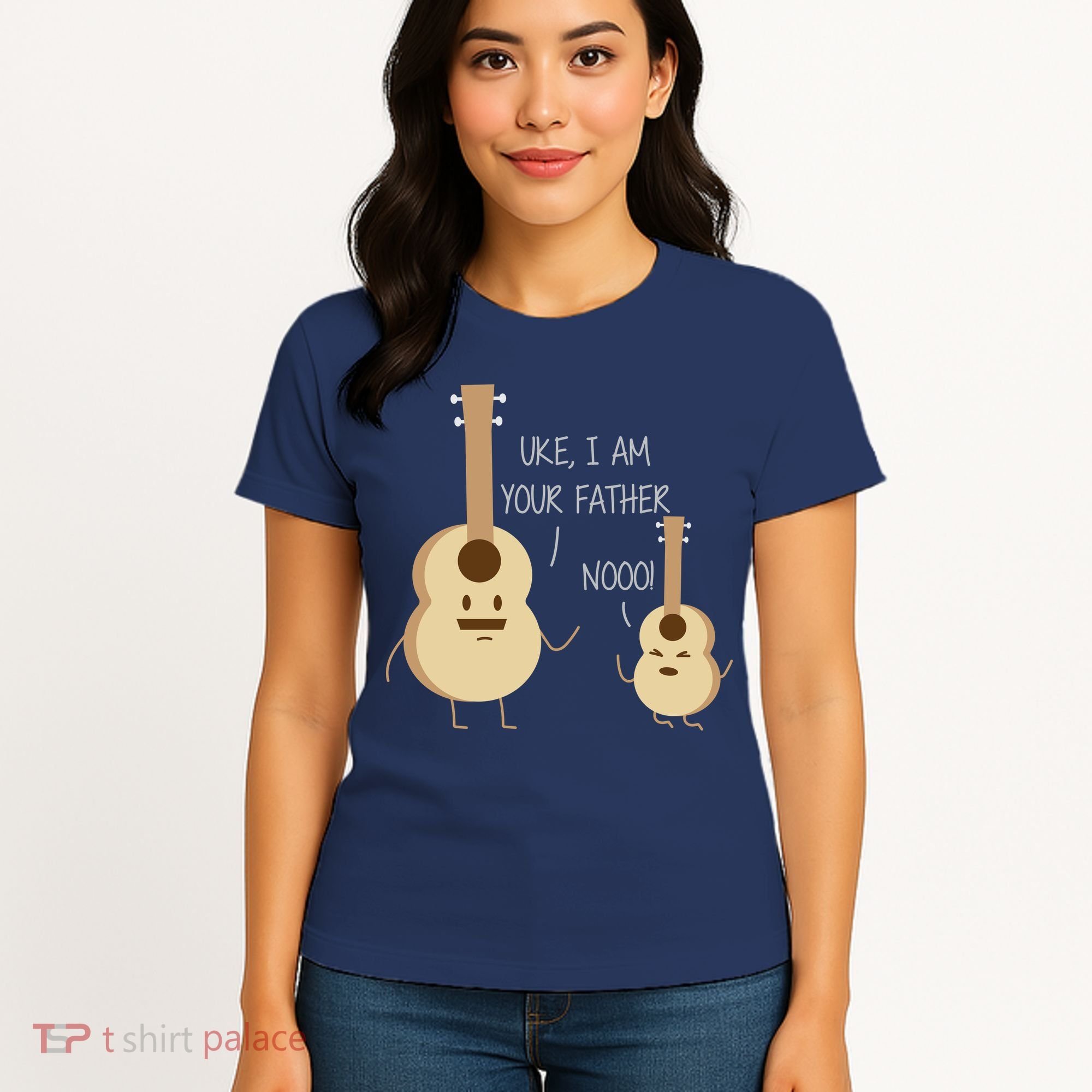 Uke I Am Your Father Ukulele Guitar Women's T-Shirt