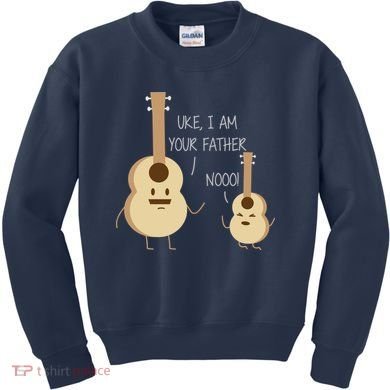 Uke I Am Your Father Ukulele Guitar Kids Sweatshirt