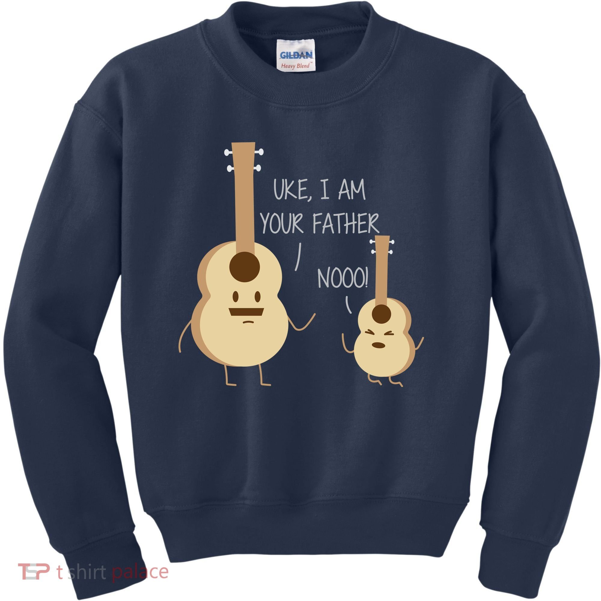 Uke I Am Your Father Ukulele Guitar Kids Sweatshirt