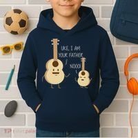Uke I Am Your Father Ukulele Guitar Kids Hoodie thumb 2