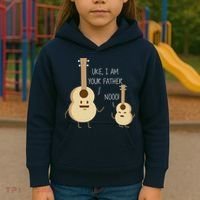Uke I Am Your Father Ukulele Guitar Kids Hoodie thumb 3