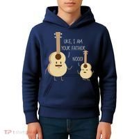 Uke I Am Your Father Ukulele Guitar Kids Hoodie thumb 4