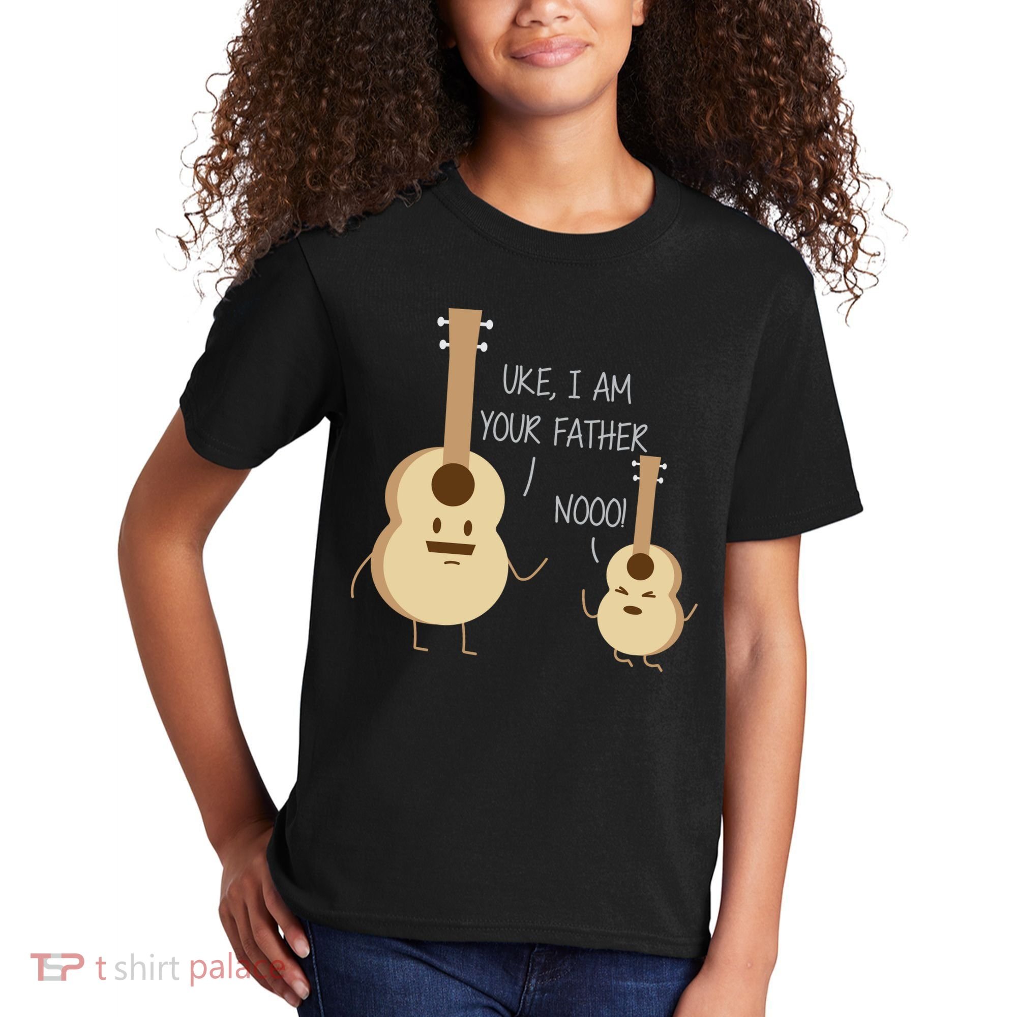 Uke I Am Your Father Ukulele Guitar Kids T-Shirt